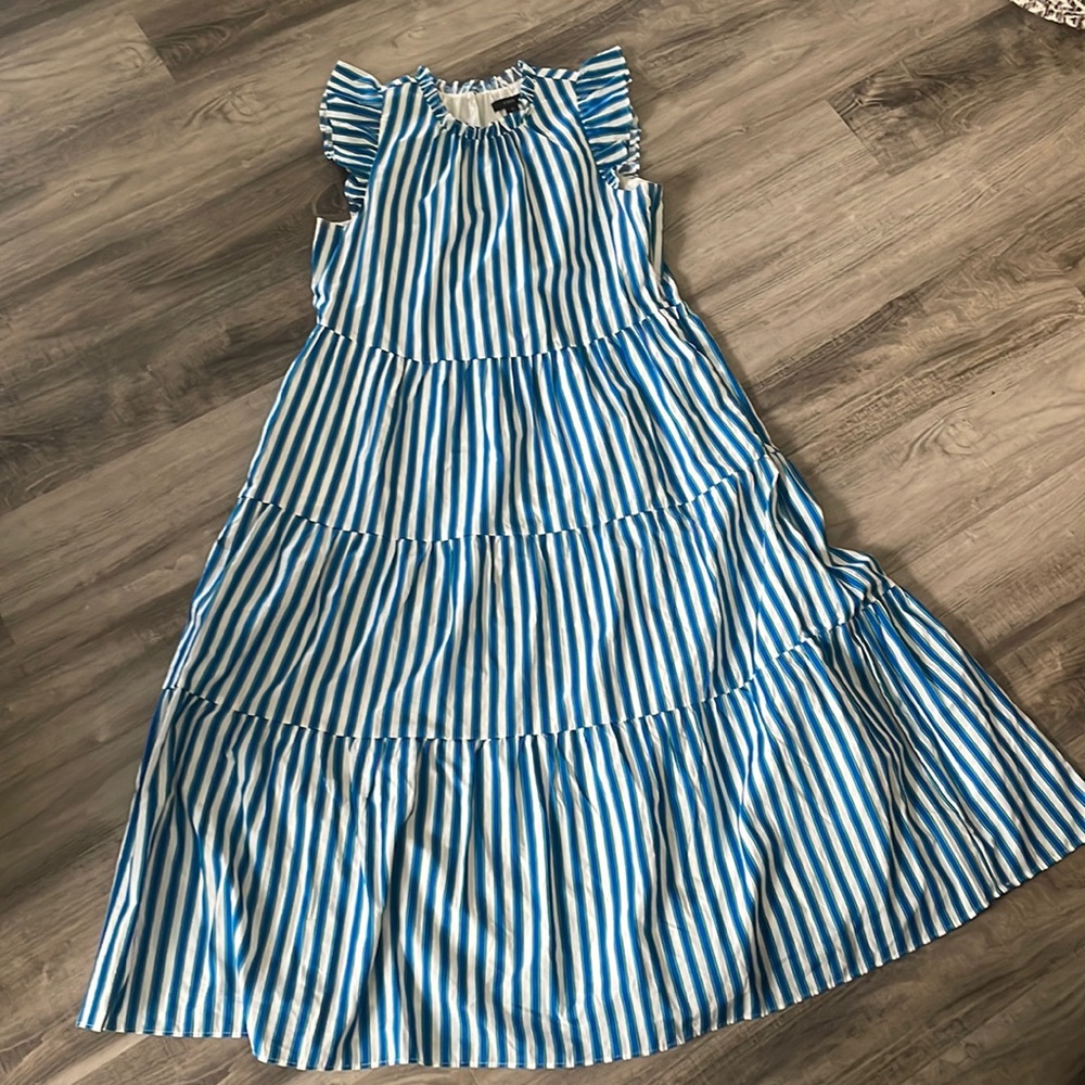 J crew stripe dress